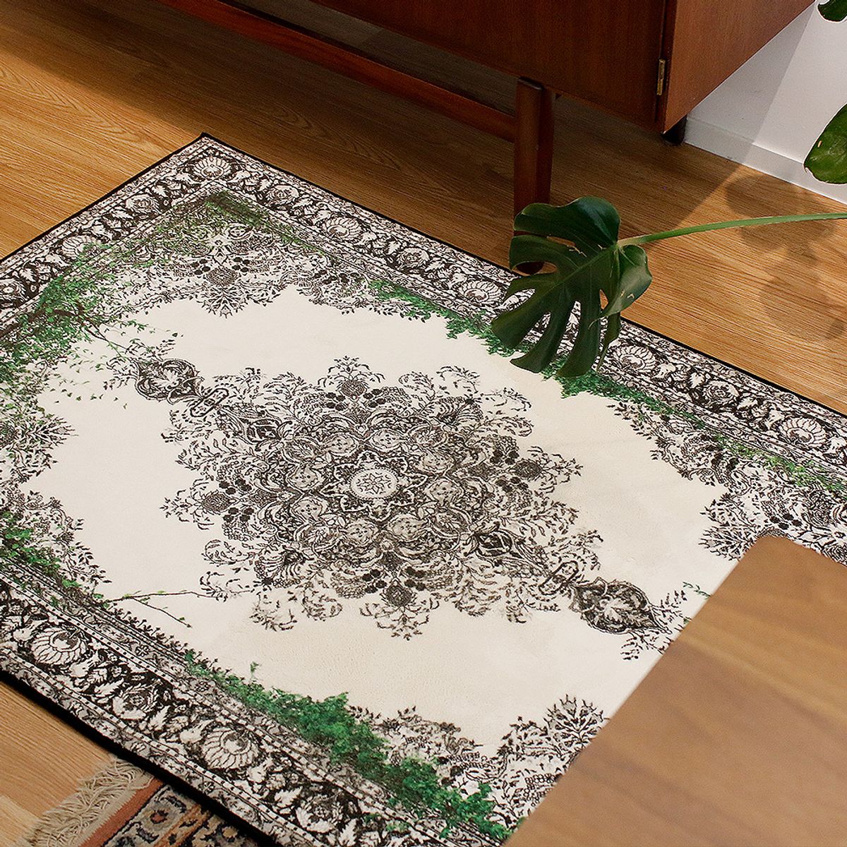 리에르 스튜디오(LEERE STUDIO) 150x100(cm) 페르시안 카펫 무드 모던포인트 러그 발매트 2종