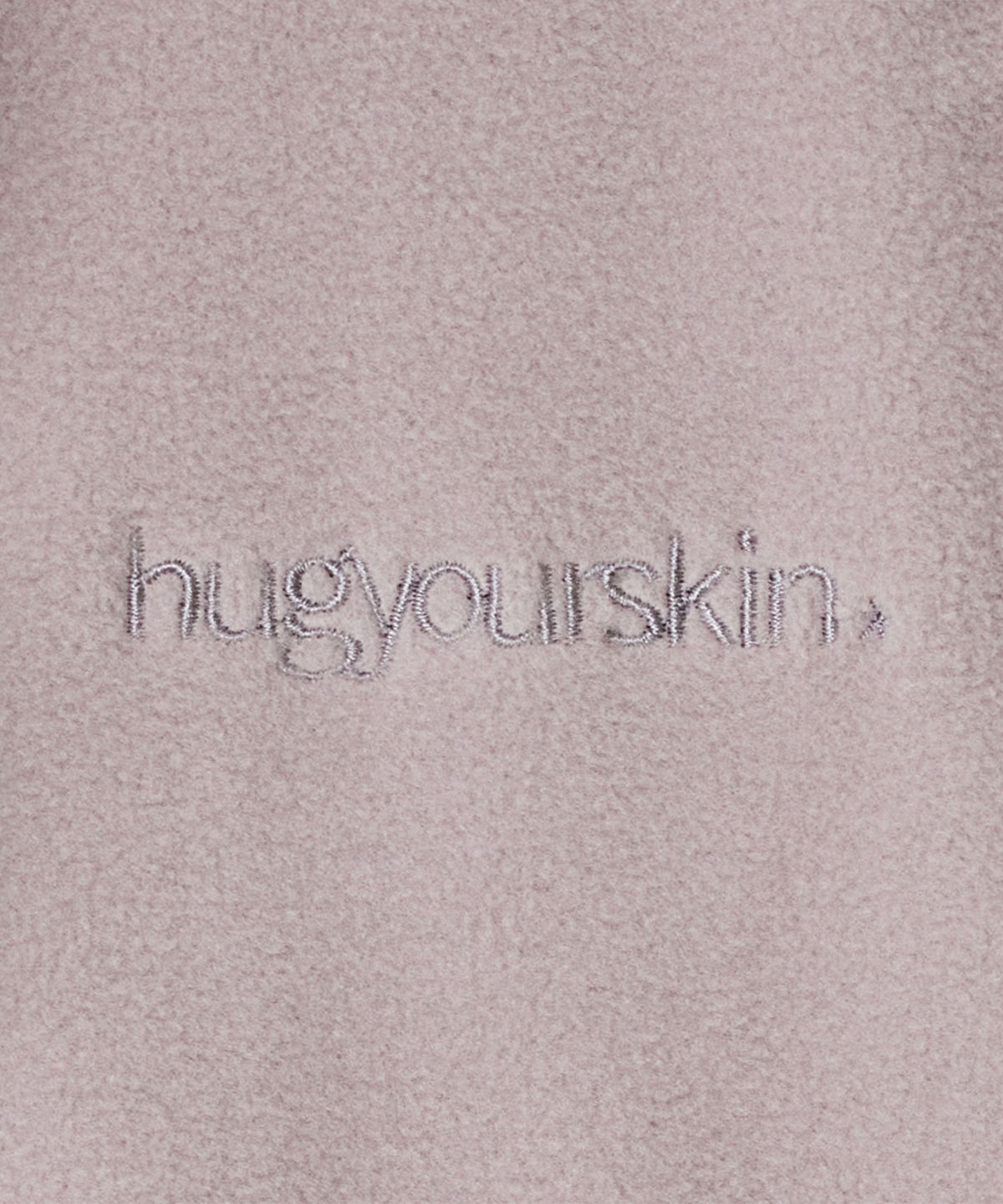 허그유어스킨(HUG YOUR SKIN) 드로우 스트링 플리스 집업 (핑크)