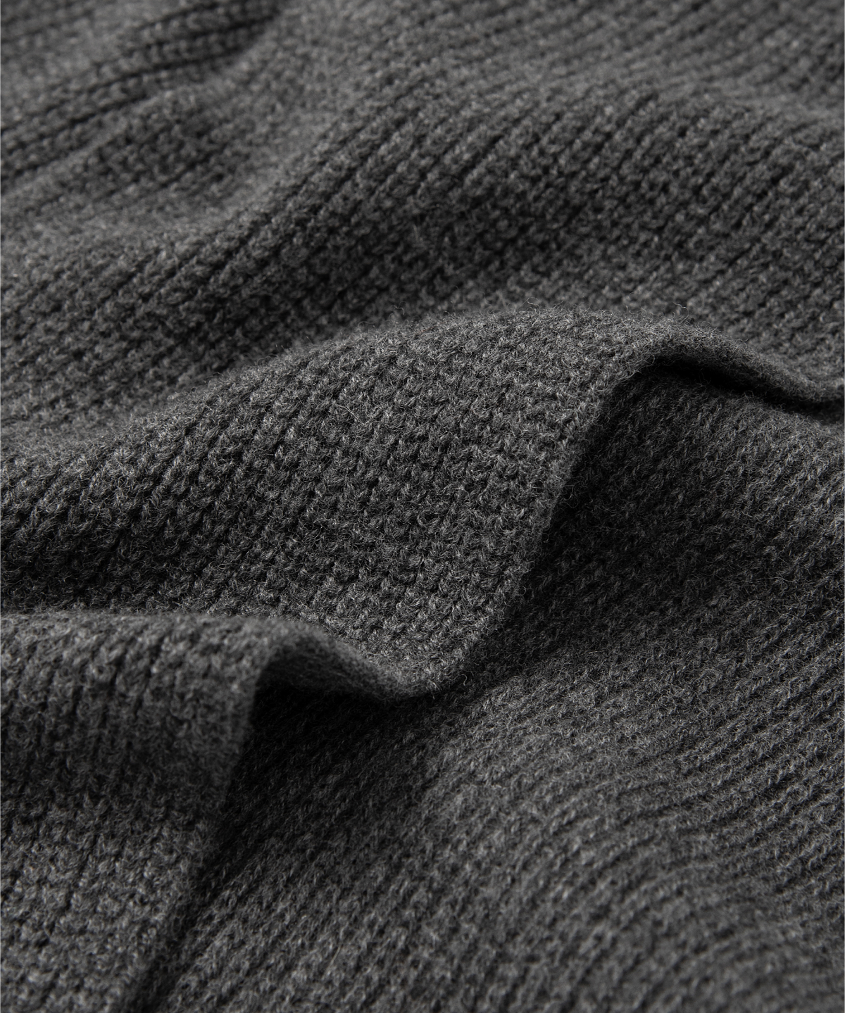 넌블랭크(NONBLANK) W100 숏 머플러_DARK GREY
