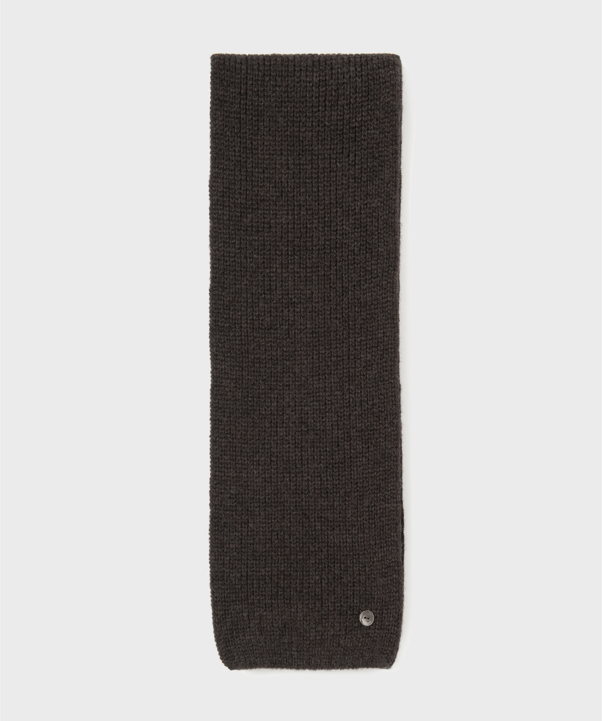 넌블랭크(NONBLANK) W100 숏 머플러_MELANGE BROWN
