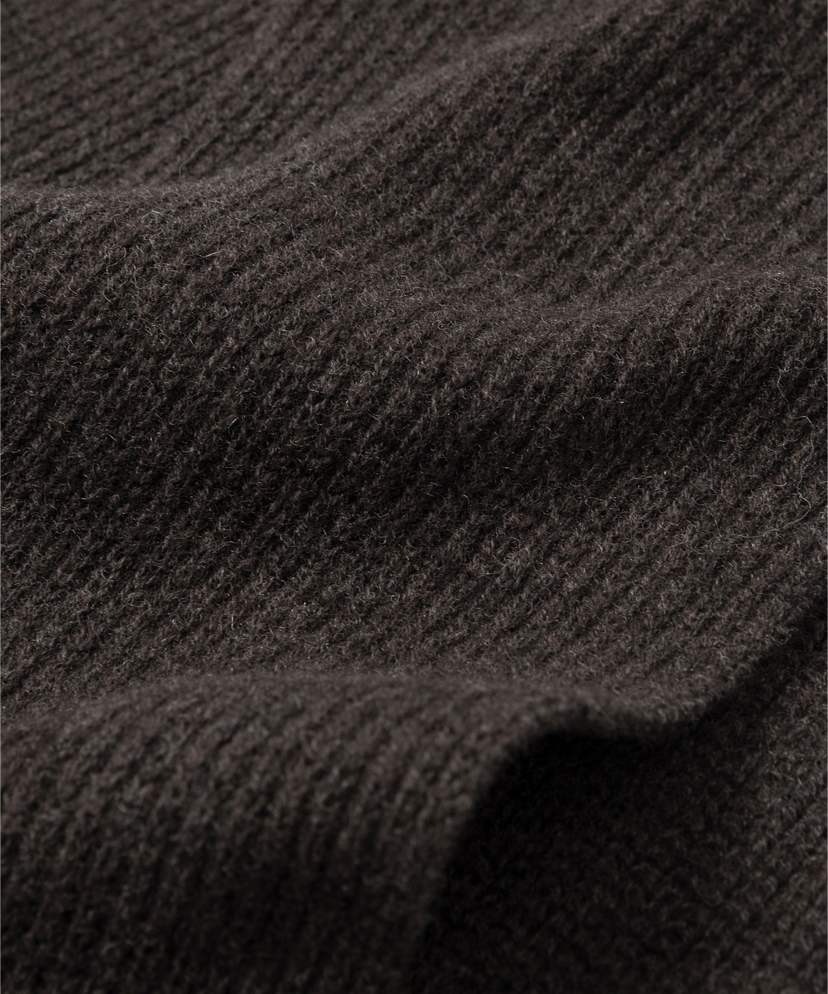넌블랭크(NONBLANK) W100 숏 머플러_MELANGE BROWN