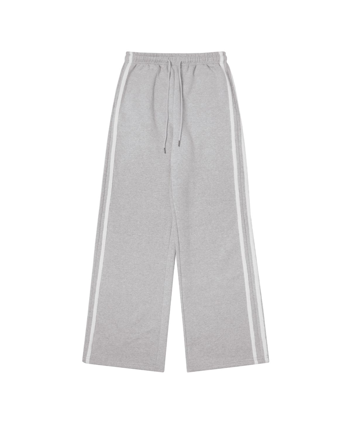 반원 아틀리에(VANONE ATELIER) P3220 와이드 트랙 팬츠_Melange gray
