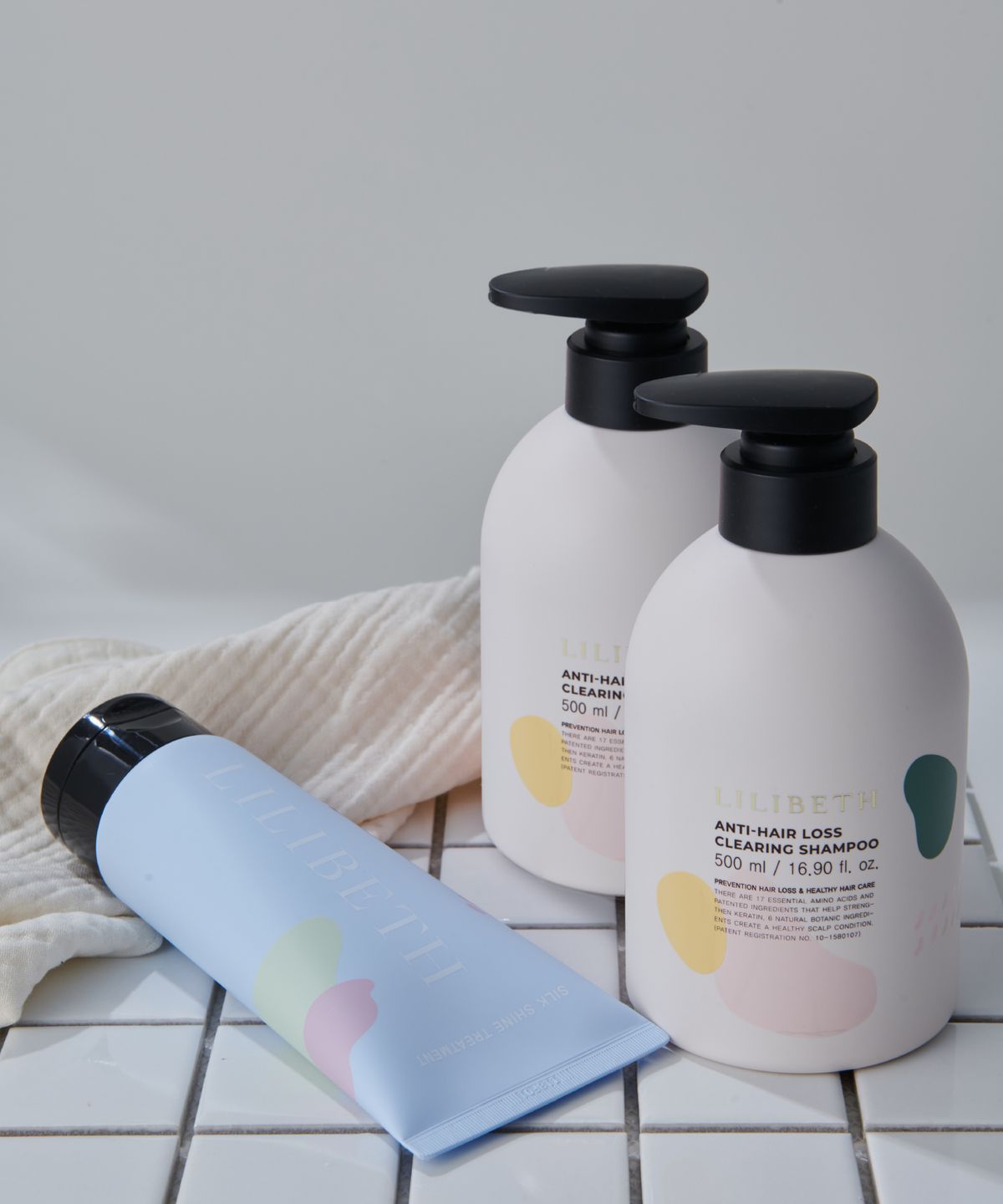 릴리베스(LILIIBETH) 안티 헤어 로스 클리어링 샴푸 500ml