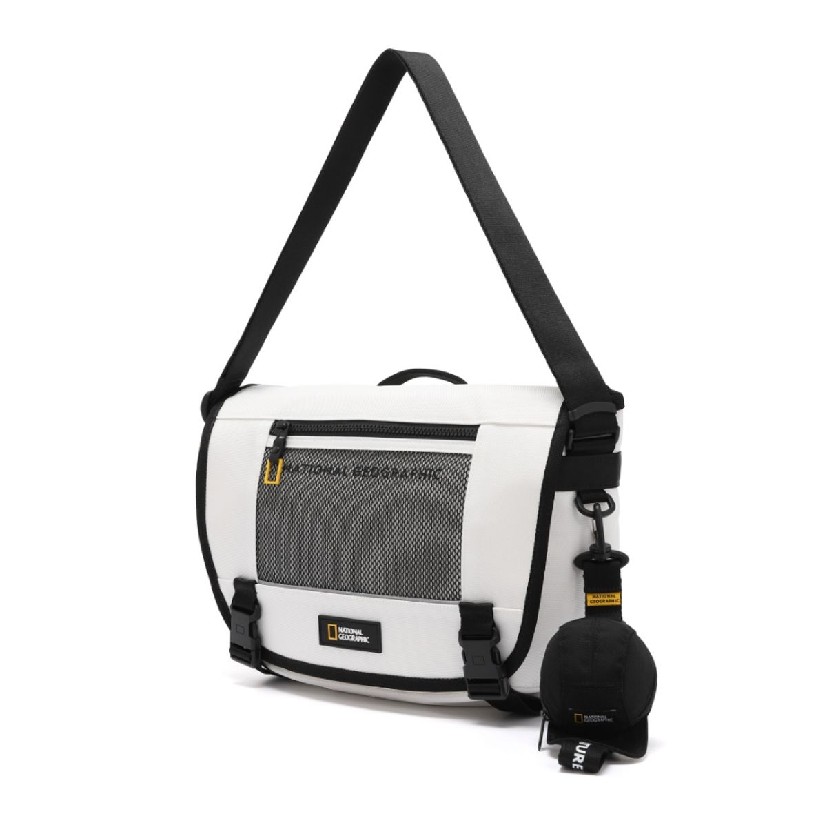 내셔널지오그래픽(NATIONALGEOGRAPHIC) N255ACR540 아콘 메신저백 WHITE