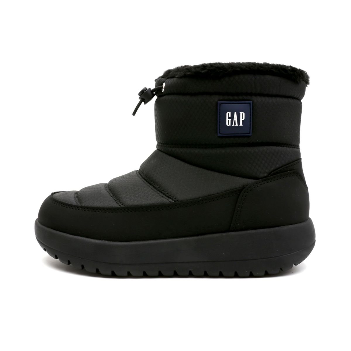 갭(GAP) 블러 패딩 부츠 블랙
