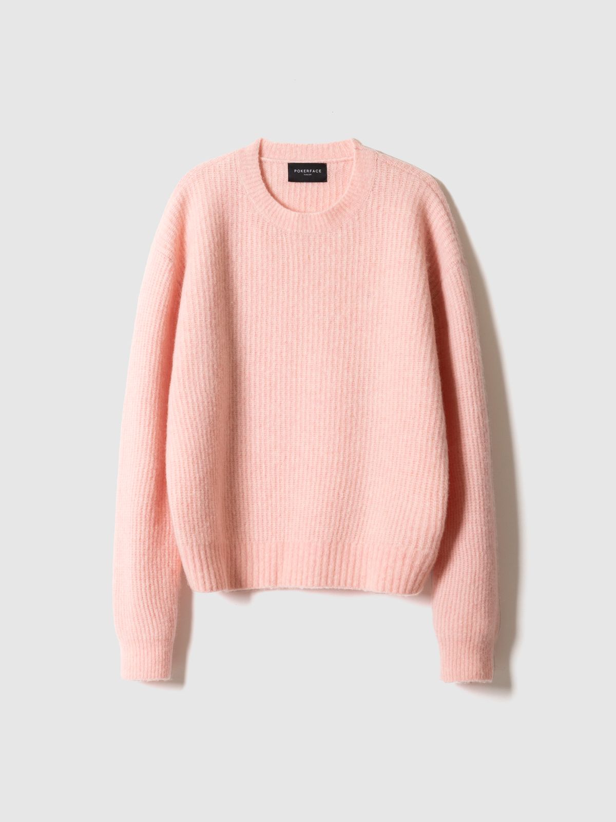 포커페이스(POKERFACE) COMFORT ROUND NECK KINT PINK