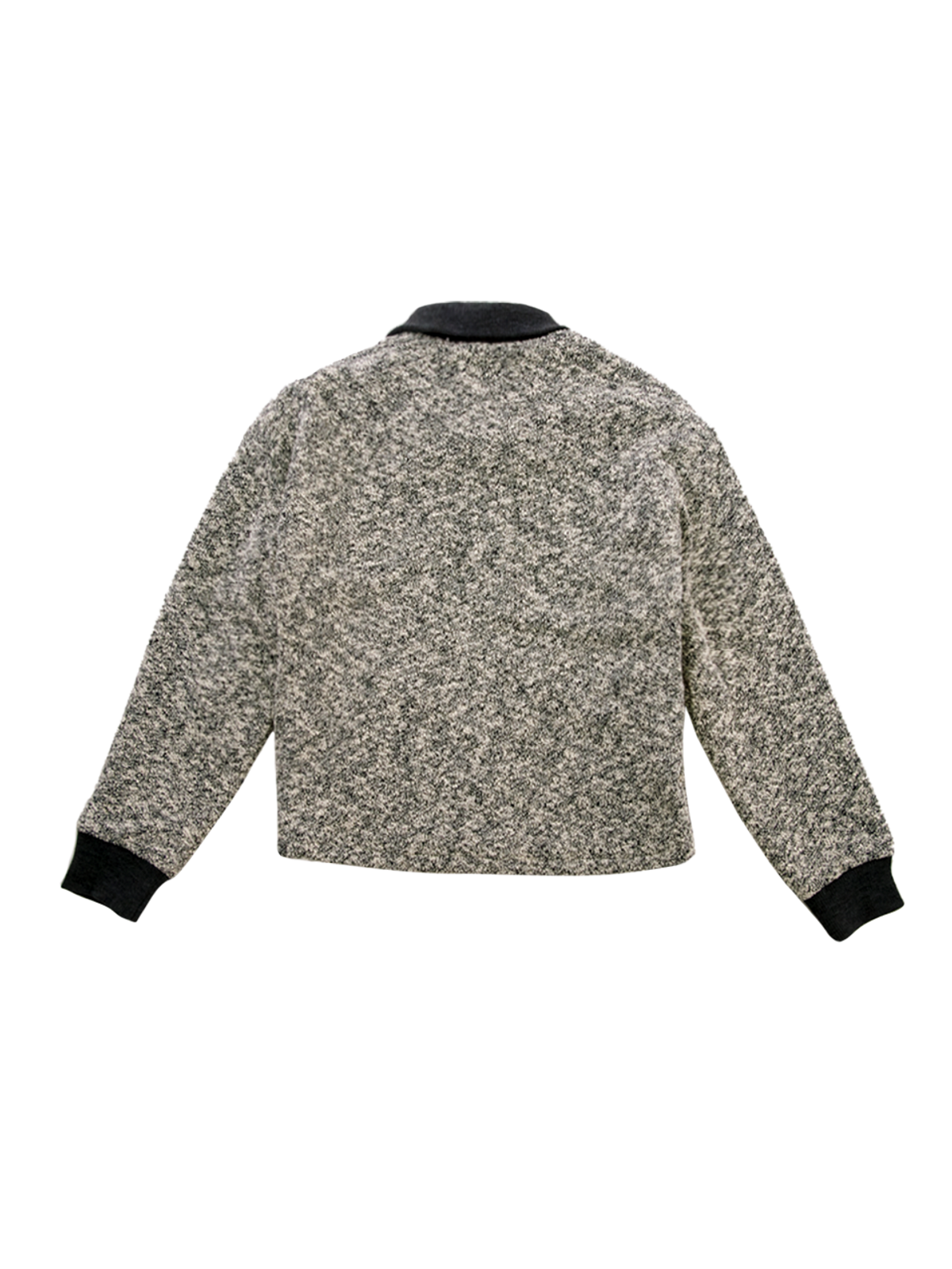 쎄쎄쎄(SETSETSET) COLLAR KNIT BUTTON JACKET (IVORY)