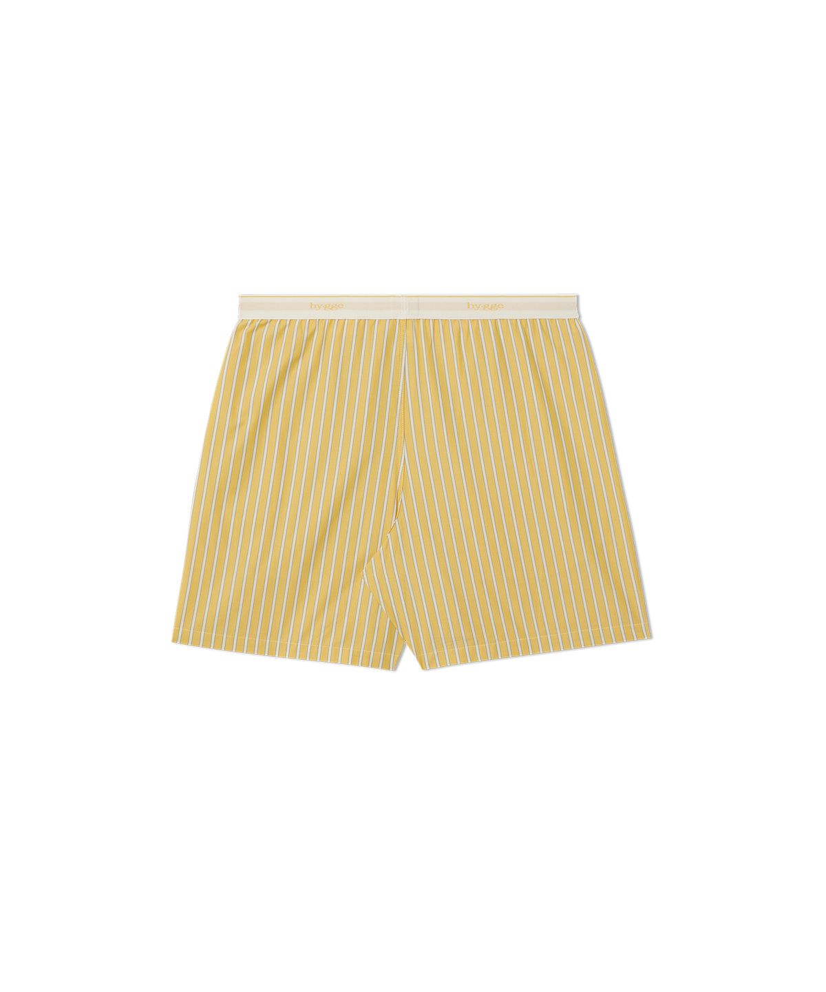 휘게 언더웨어(HYGGE UNDERWEAR) 굿나잇 파자마 숏팬츠 - 옐로우