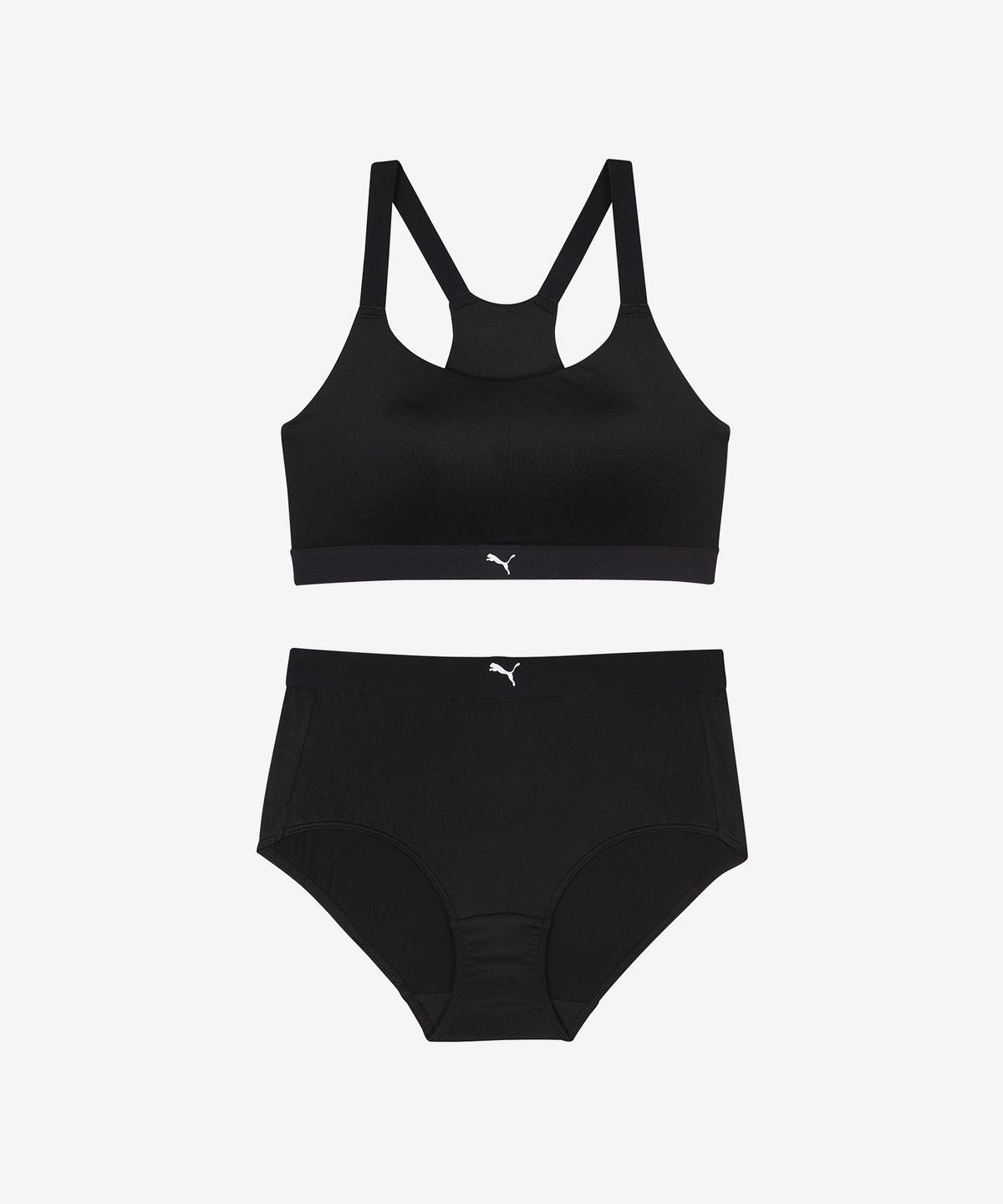 푸마 바디웨어(PUMA BODYWEAR) [2SET] 액티브 스포츠 런닝 브라팬티