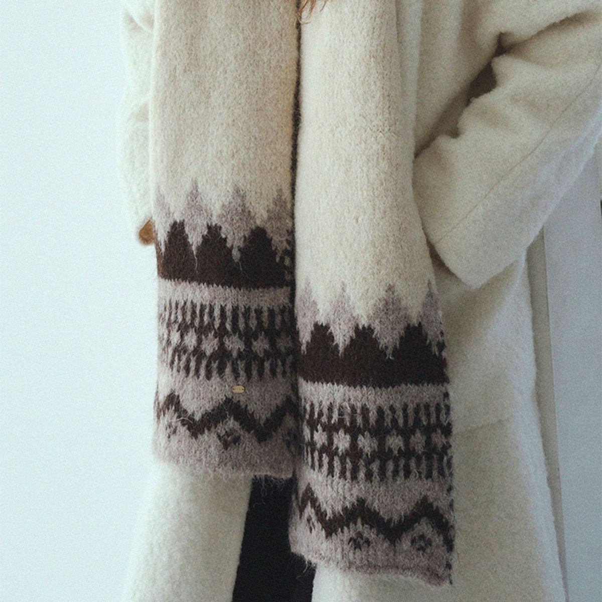 메르헨(MERCHEN) Nordic wool muffler_5color