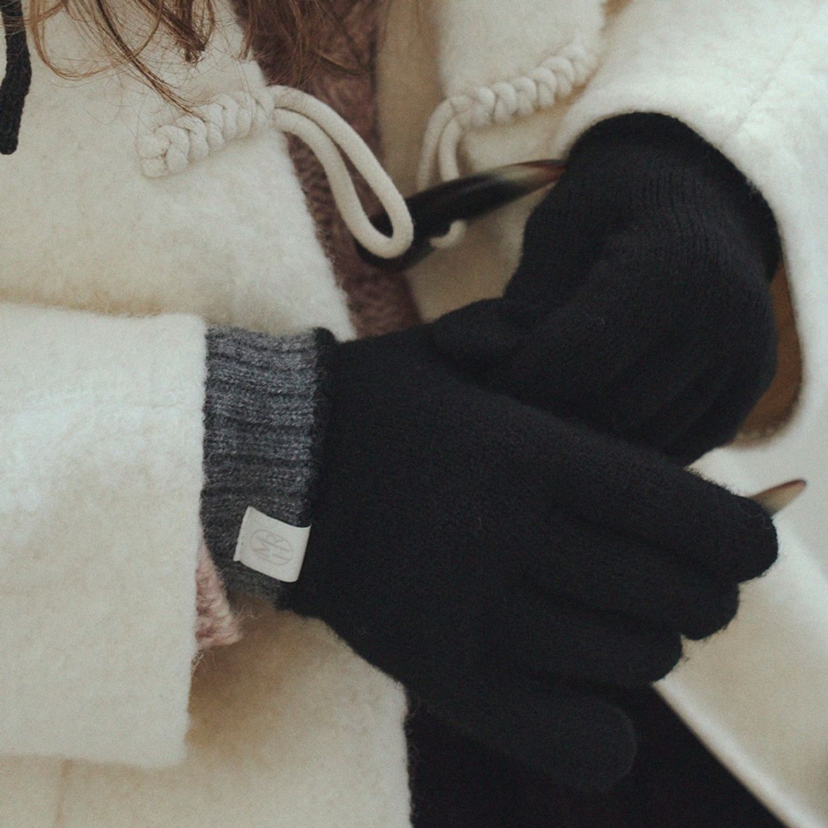 메르헨(MERCHEN) 남여공용 Couple two-tone gloves_4color