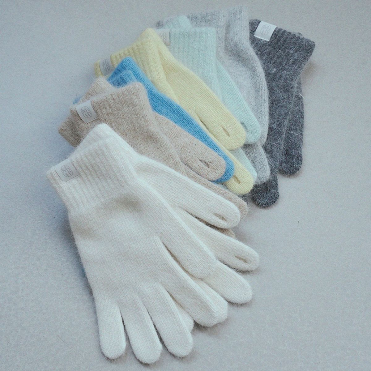 메르헨(MERCHEN) Sorbet angora gloves_7color