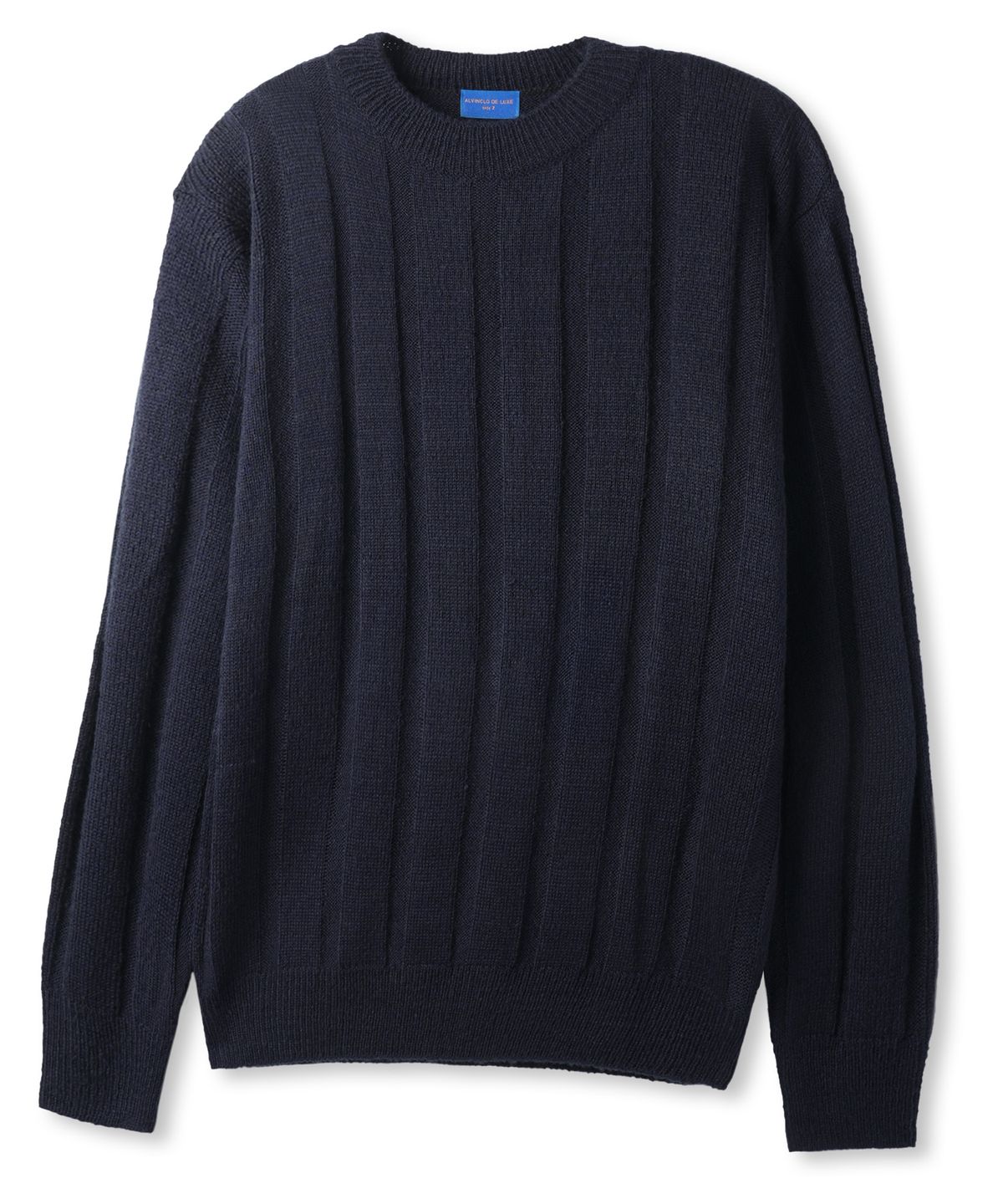 앨빈클로(ALVINCLO) [DE LUXE] 덱스 라운드 니트 DLX1509 (4 COLOR)