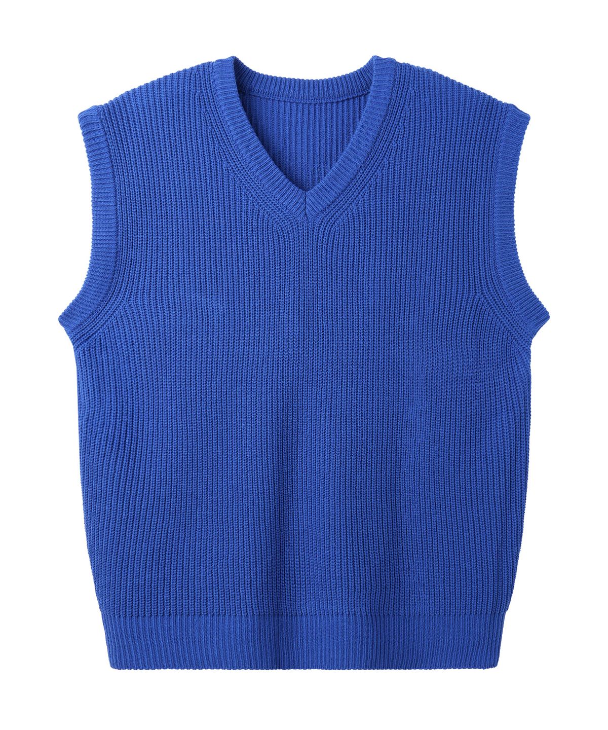 앨빈클로(ALVINCLO) [DE LUXE] 오버사이즈 브이넥 하찌 니트 조끼 DLX1508 (5 COLOR)