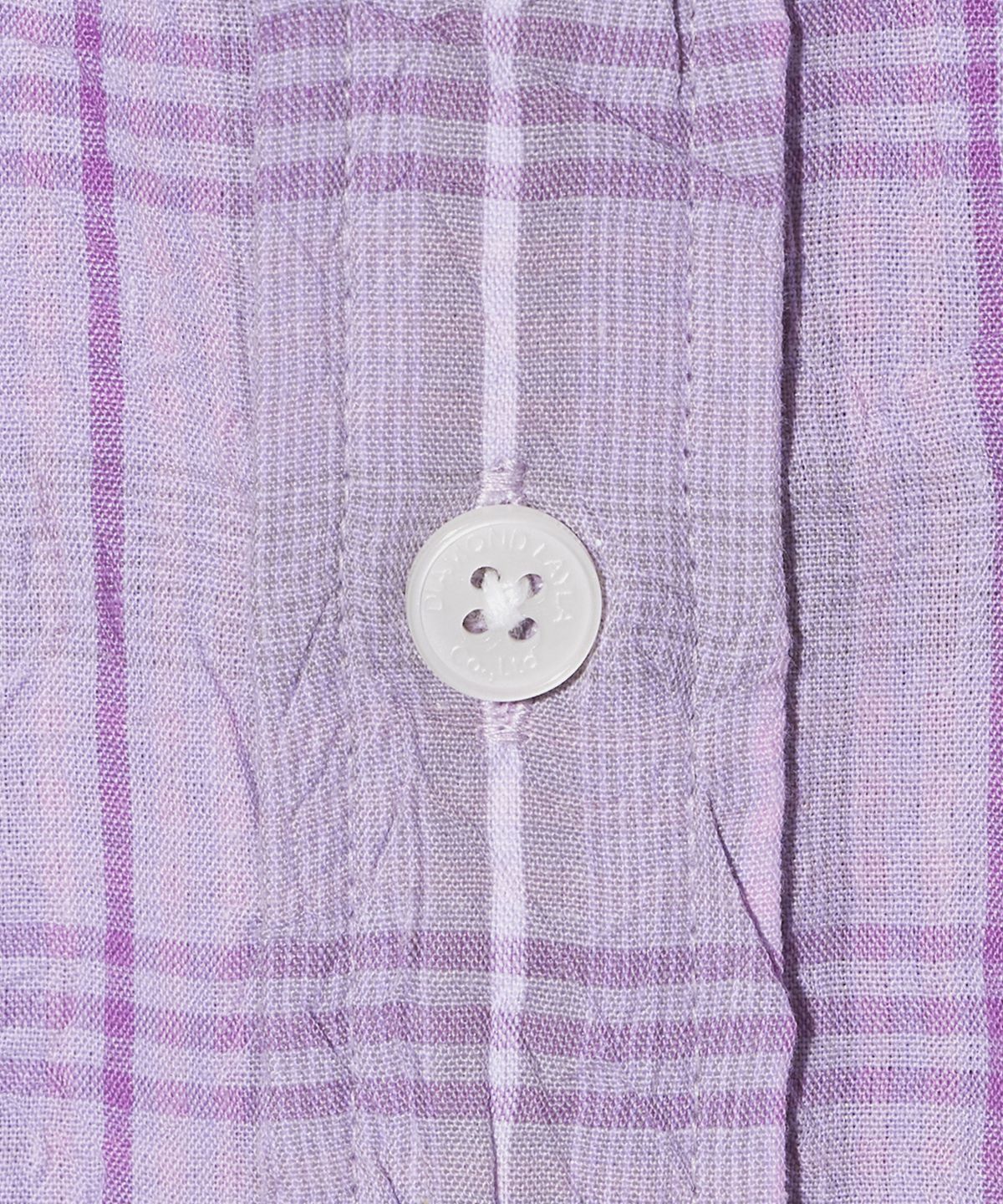 다이아몬드 레이라(DIAMOND LAYLA) Detachable Crease Check Shirt S167 Pale Pink Purple