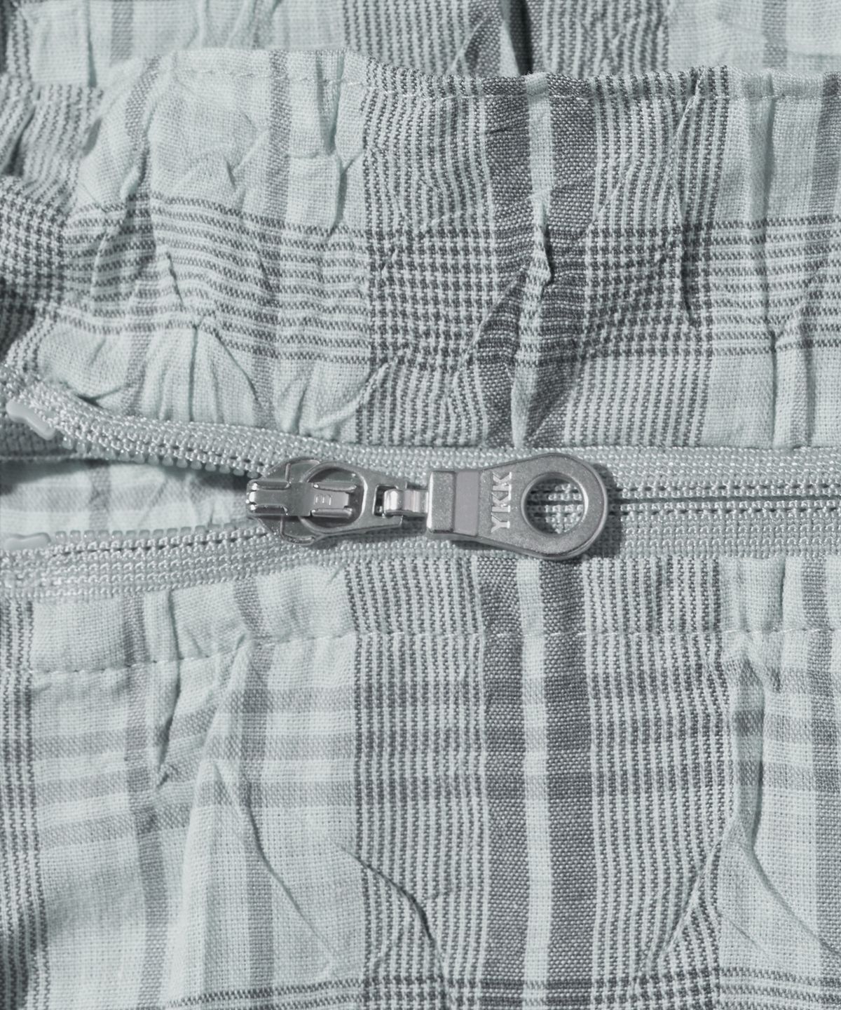 다이아몬드 레이라(DIAMOND LAYLA) Detachable Crease Check Shirt S167 Gray Achromatic