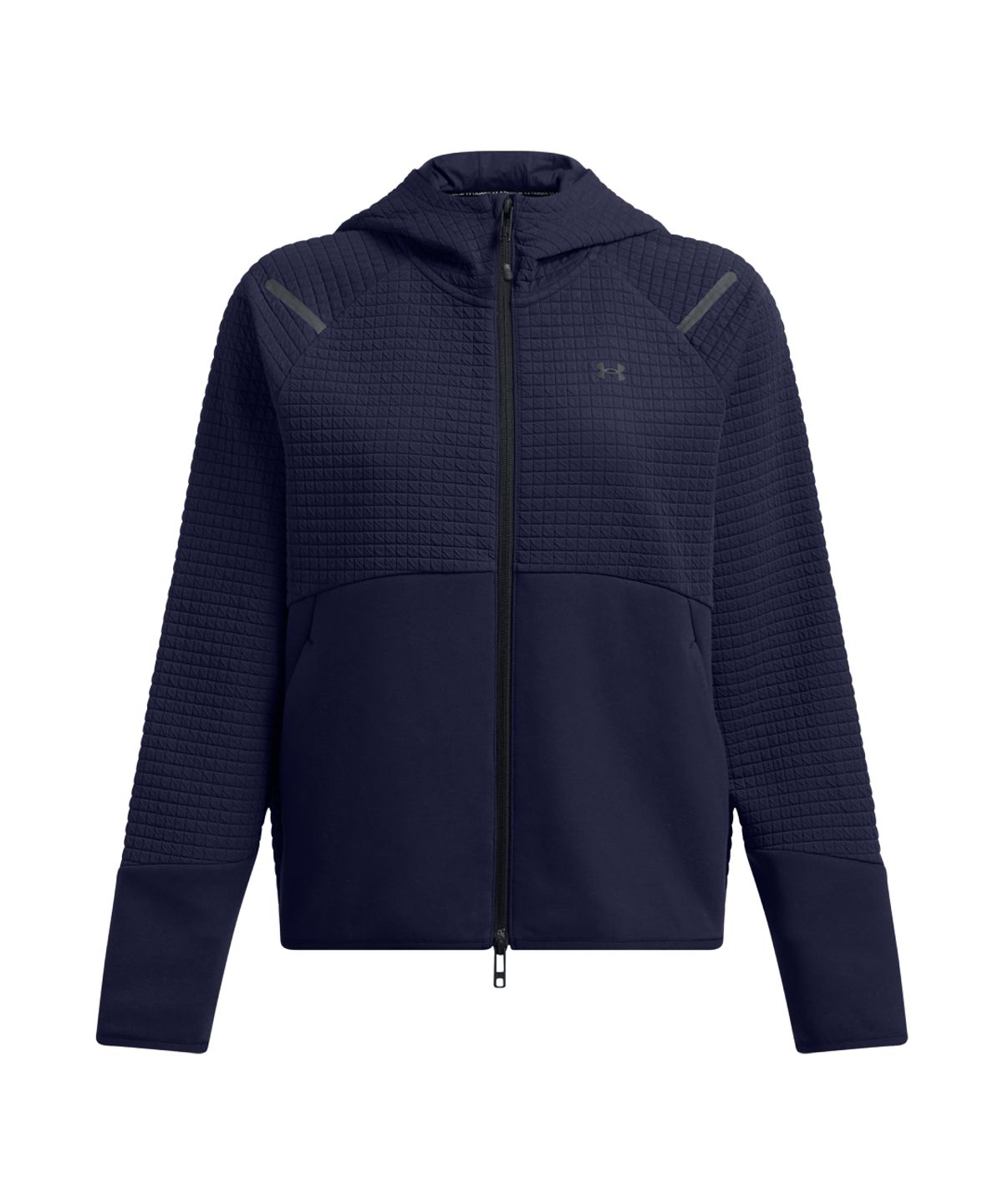 언더아머(UNDERARMOUR) 여성 언스타퍼블 플리스 그리드 풀 집1389842-410