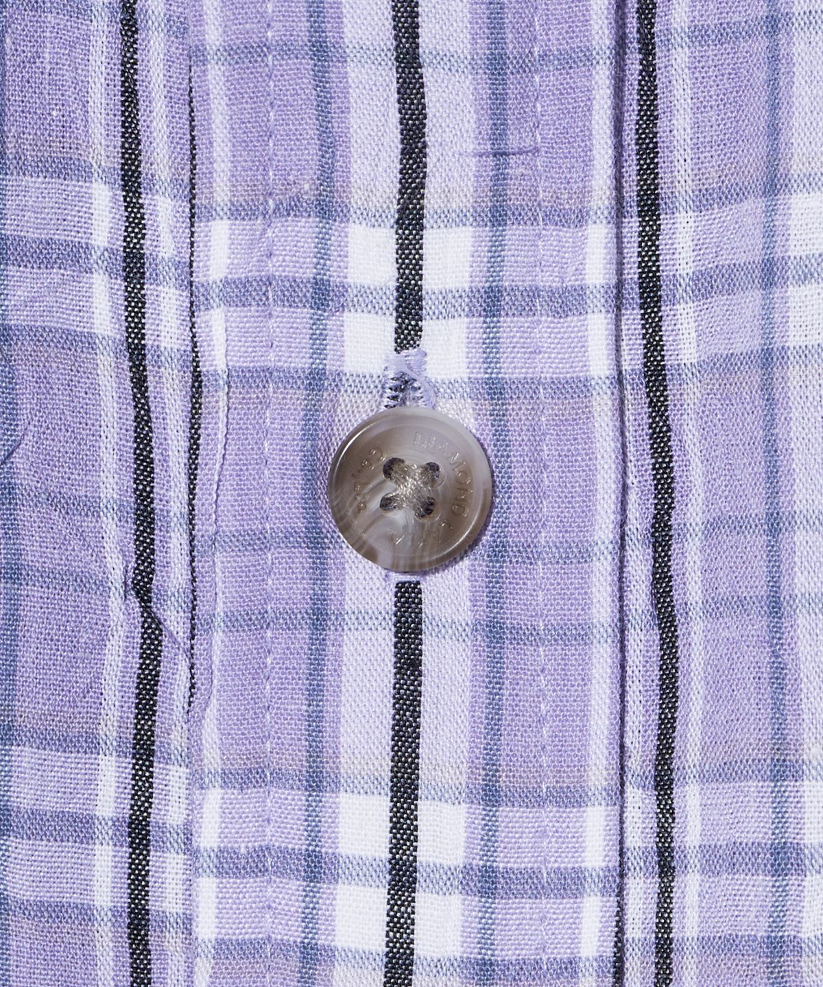 다이아몬드 레이라(DIAMOND LAYLA) Detachable Crease Check Shirt S167 Purple Black