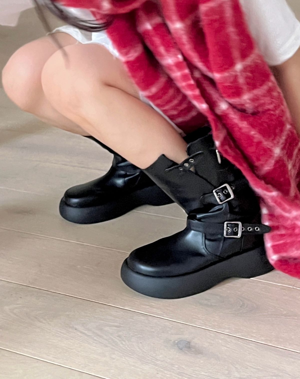 바이아덜스(BYOTHERS) classy platform boots