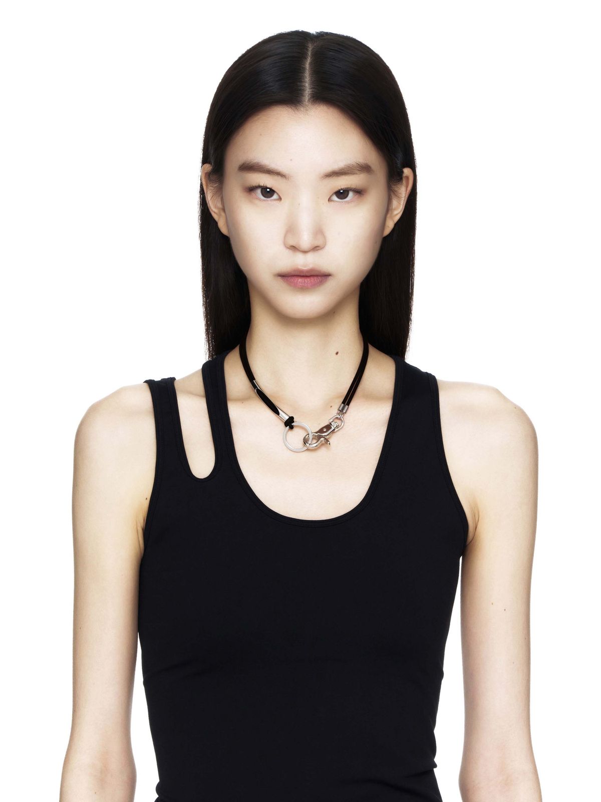 세이지가(SAGEGA) 3way Leather Necklace (Black)