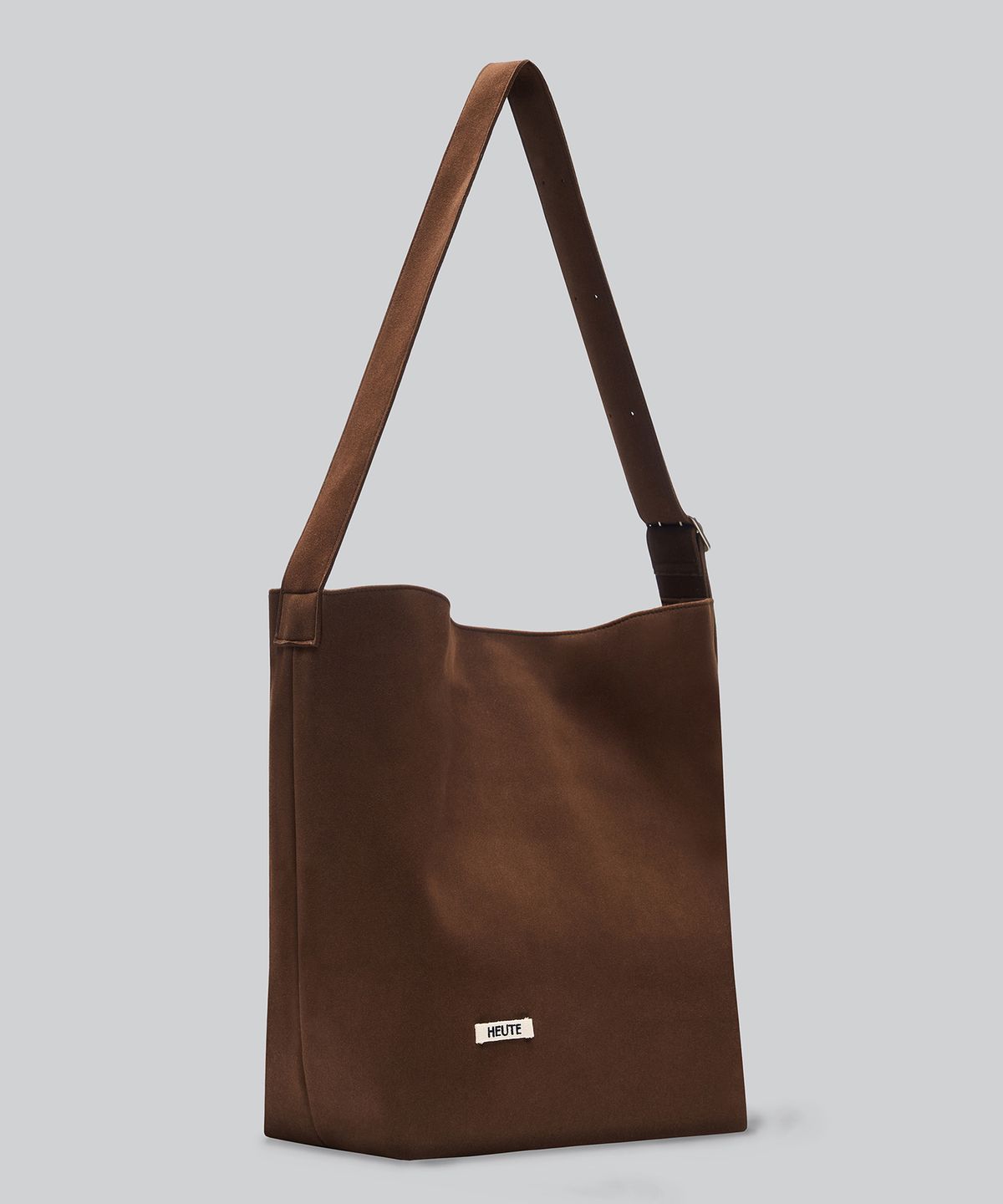 호이테(HEUTE) TAPE TOTE BAG (DARK MOCHA)