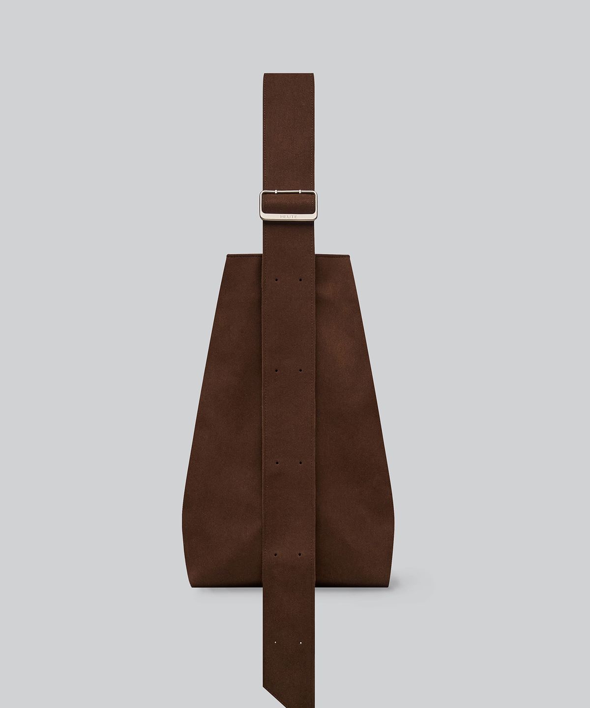 호이테(HEUTE) TAPE TOTE BAG (DARK MOCHA)