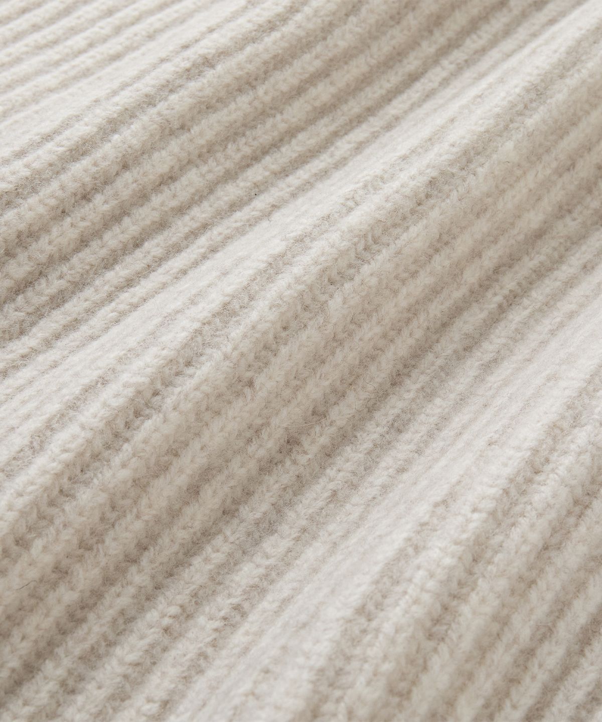 브랜디드(BRANDED) RIBBED KNIT MUFFLER [LIGHT OATMEAL]