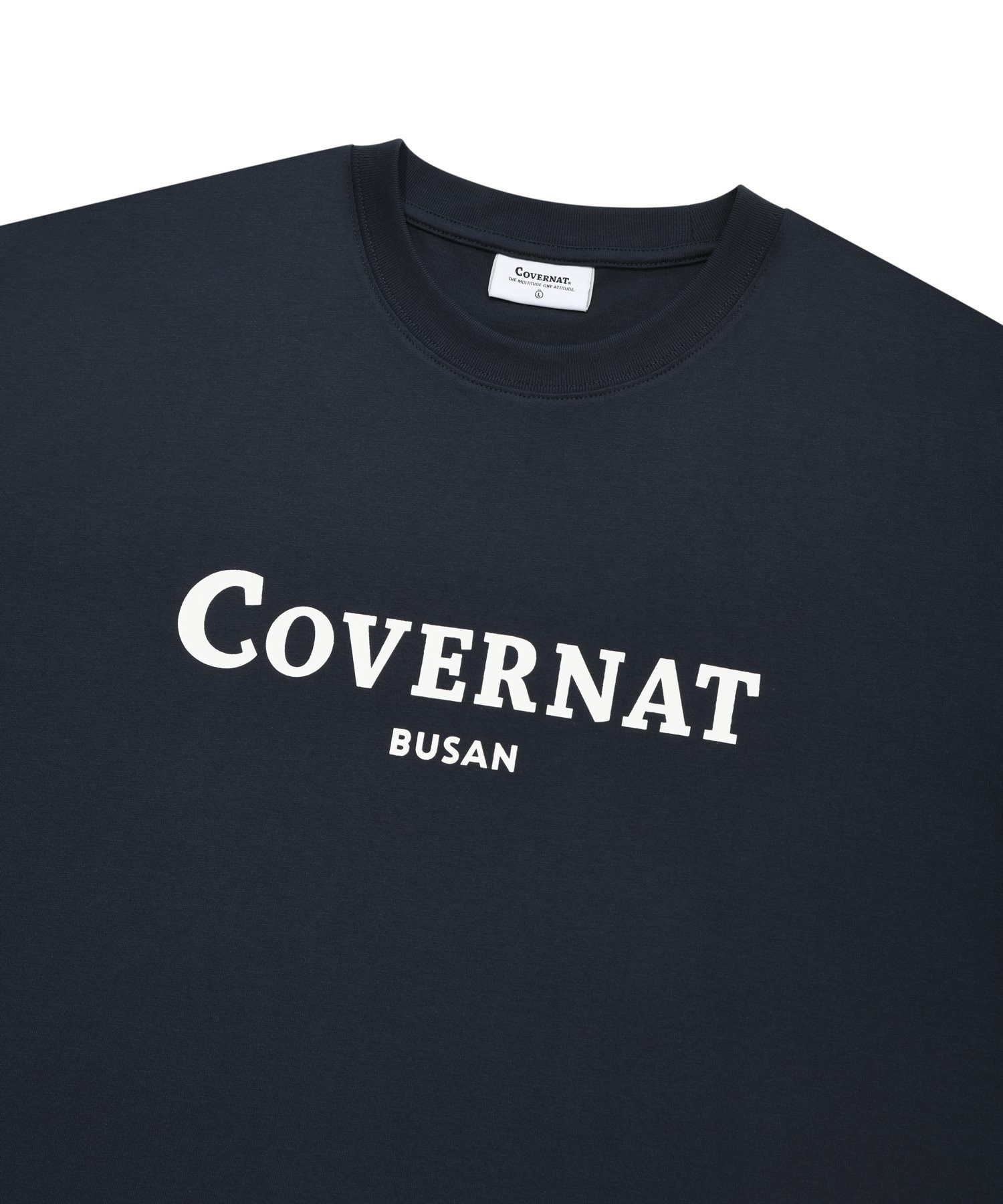 Tシャツ・カットソー COVERNAT Subinier Busan T-shirt Navy MUSINSA | COVERNAT Busan T-shirt Navy