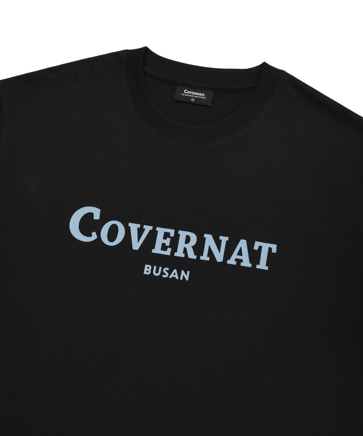 커버낫(COVERNAT) 부산 티셔츠 블랙