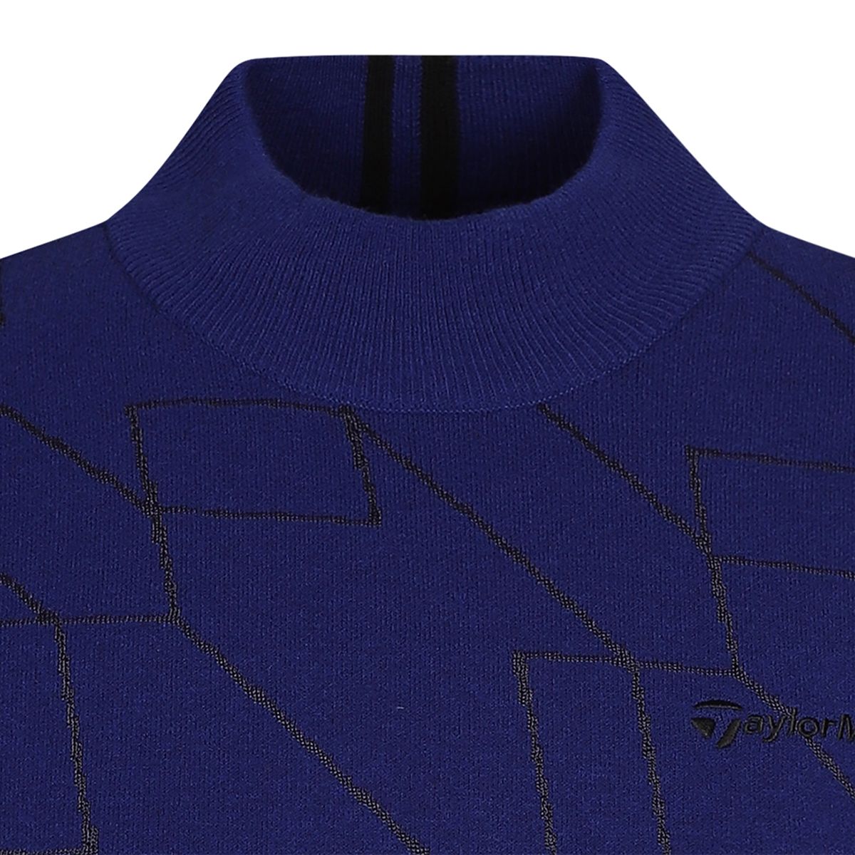 테일러메이드 어패럴(TAYLORMADE APPAREL) 남성 패턴물 하이넥 니트 TSN-41HG22-907