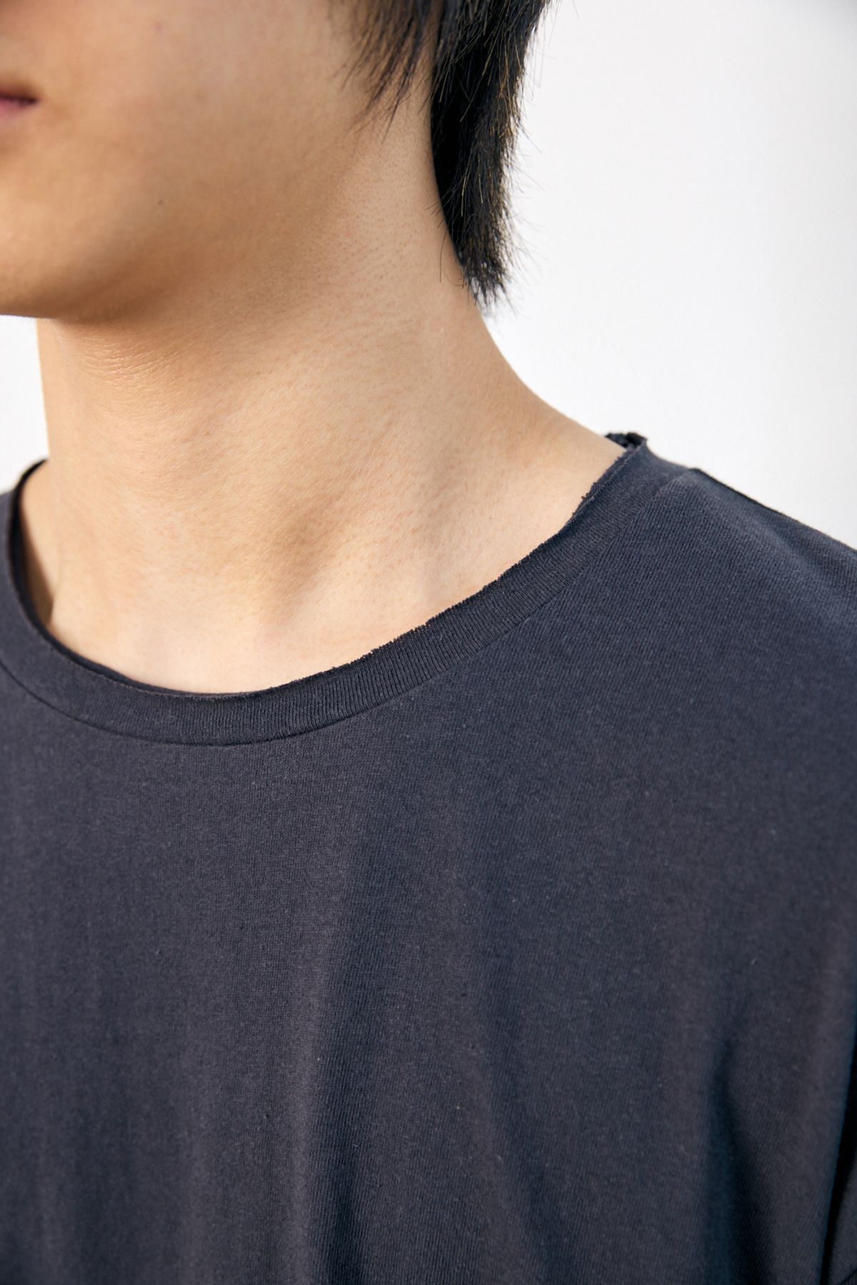 해칭룸(HATCHINGROOM) Boxer Tee Blue Charcoal