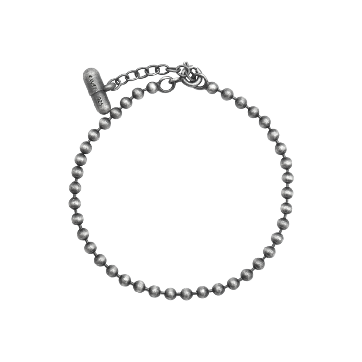 카브카(KAVKA) 드리프팅 캡슐 팔찌 (925 Sliver)