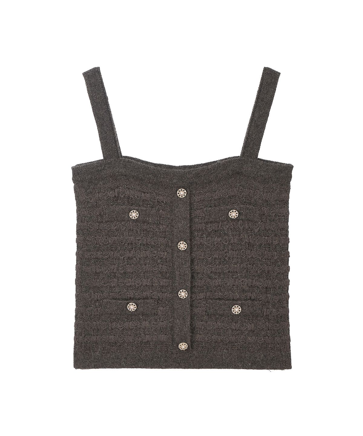 르네제이(RENEJ) Tweed Sleeveless Knit