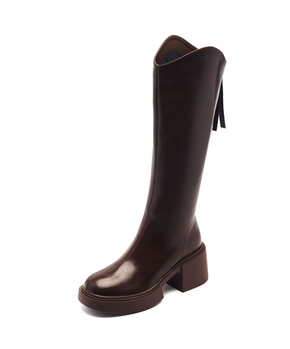 스퍼(SPUR) Slouchy 플랫폼 롱부츠 6.5cm -UA9056 (2color)