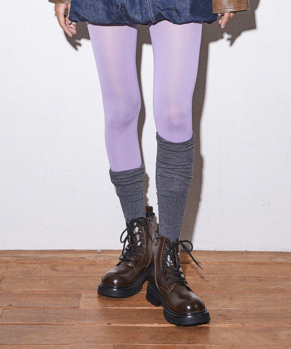 스퍼(SPUR) Beilly 레이스업 워커 부츠 4.5cm -UA9049 (2color)