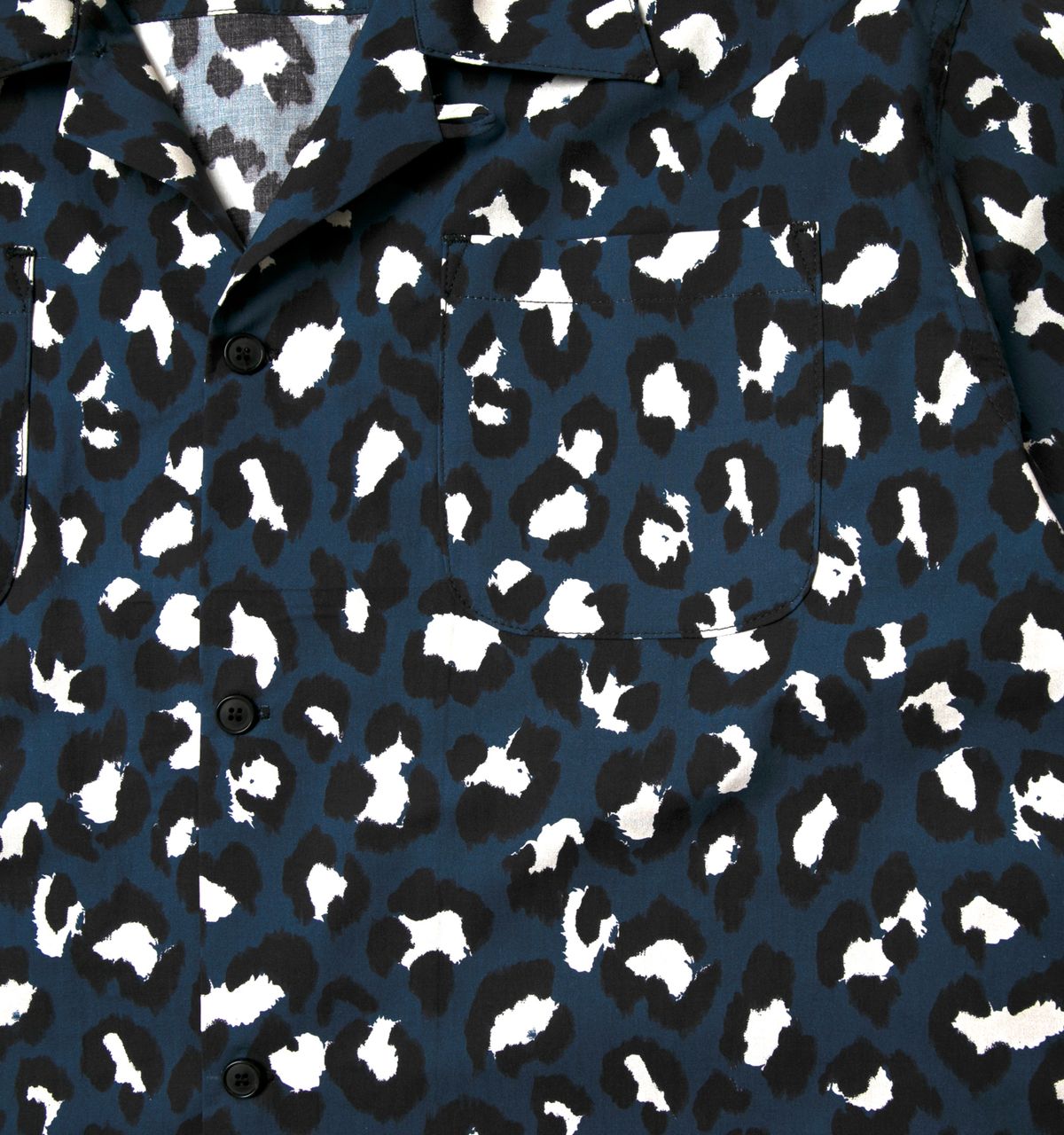 블랙피피(BLACKPP) BLACK PP 1950s Sports Shirt Leopard