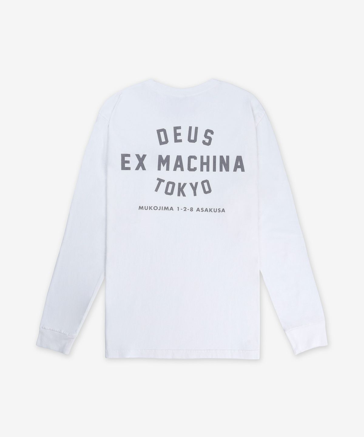 데우스 엑스 마키나(DEUS EX MACHINA) 도쿄 롱 슬리브 티셔츠 - 화이트 / DMA61831CWHITE