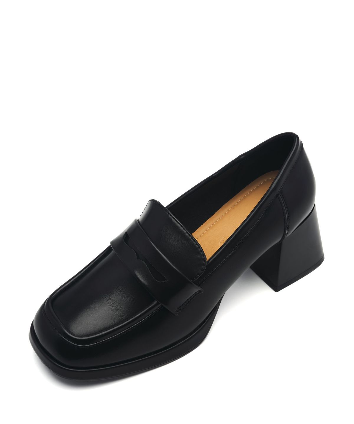 스퍼(SPUR) Rame 미들 힐 로퍼 6cm -UA9045 (2color)