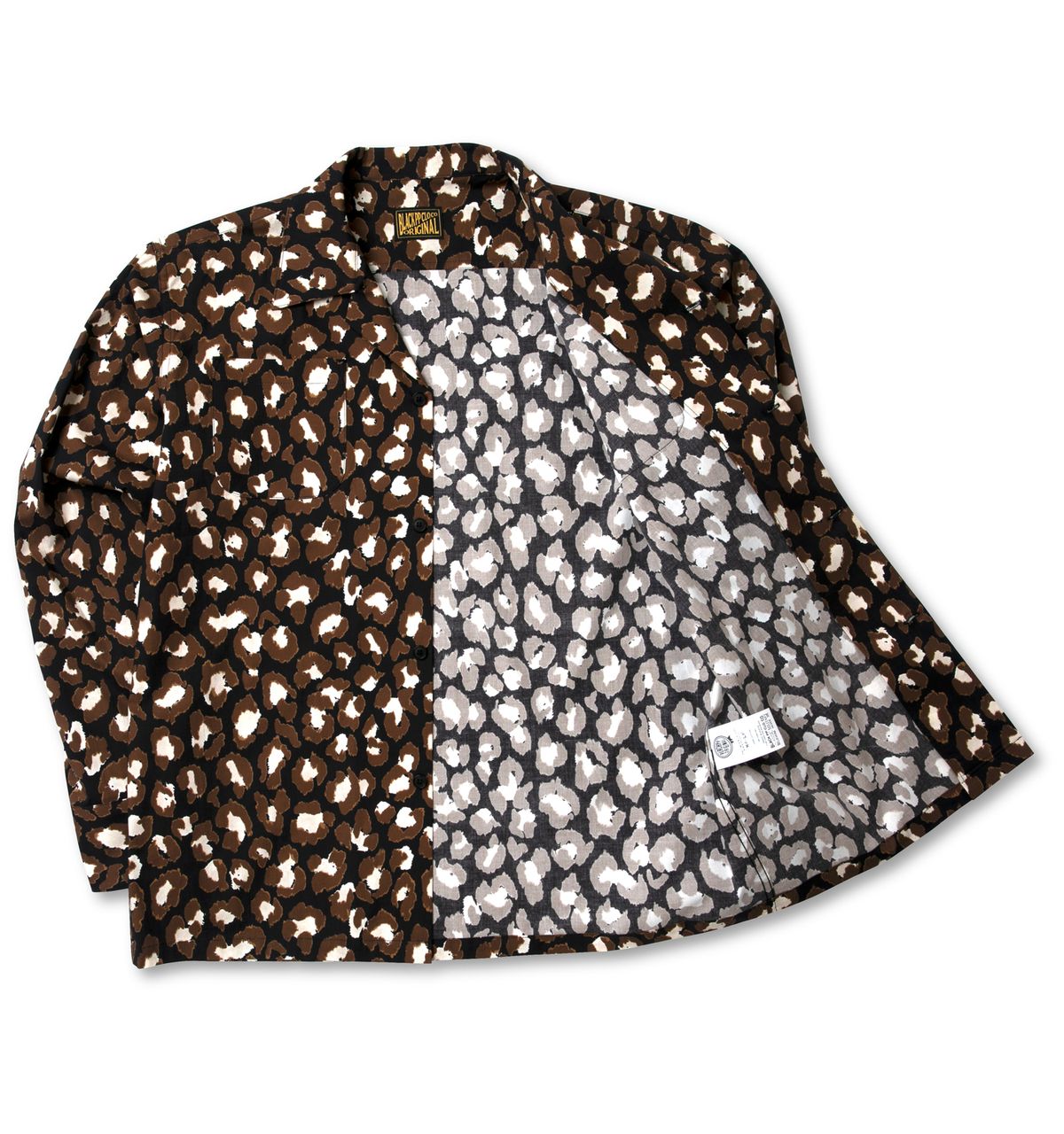 블랙피피(BLACKPP) BLACK PP 1950s Sports Shirt Leopard