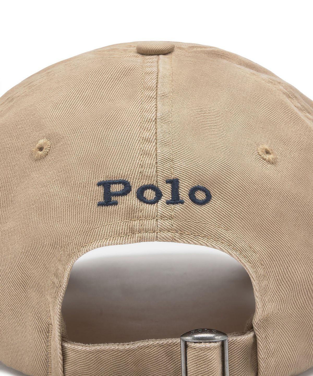 폴로 랄프 로렌(POLO RALPH LAUREN) [Pony Trio] 트리플리케이트 포니 코튼 트윌 볼 캡-카페탠