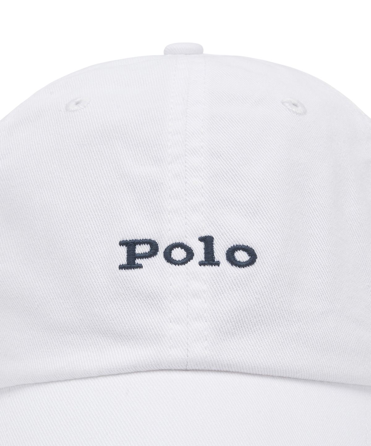폴로 랄프 로렌(POLO RALPH LAUREN) [Pony Trio] 트리플리케이트 포니 코튼 트윌 볼 캡-화이트