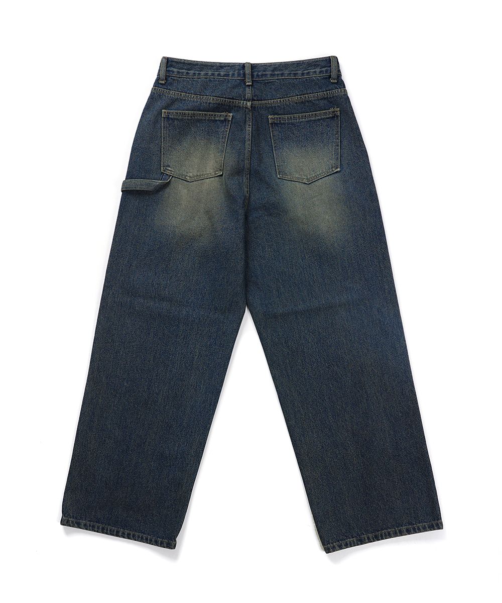 【YOURNUS】Minor Crack Wide Denim YOURNUS】Minor Crack Wide Denim (YOURNUS/デニム・ジーパン