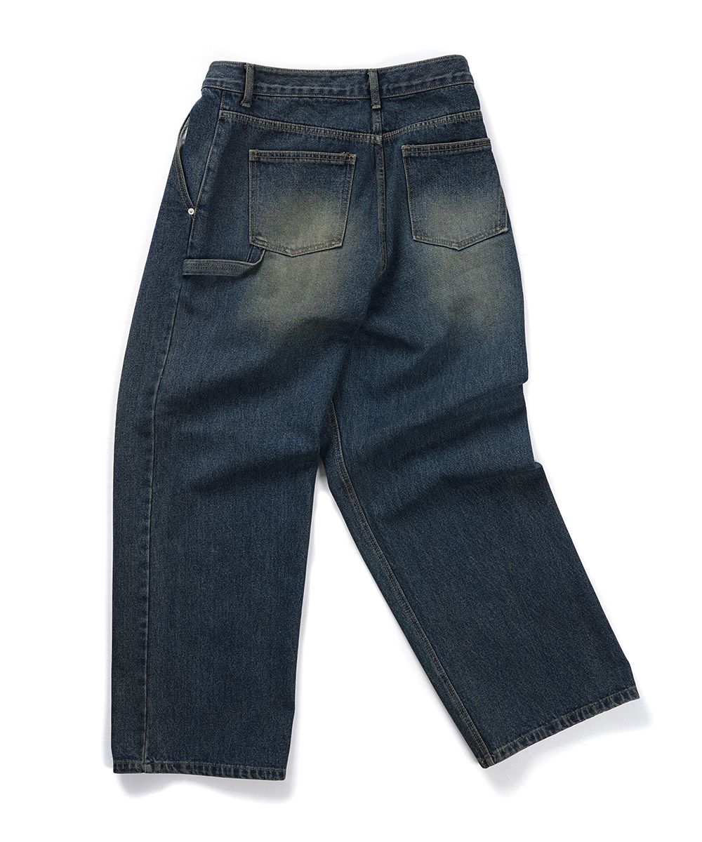 【YOURNUS】Mantra Volume Wide Denim Pants MUSINSA | OIOICOLLECTION TUCK WIDE DENIM PANTS [LIGHT BLUE]