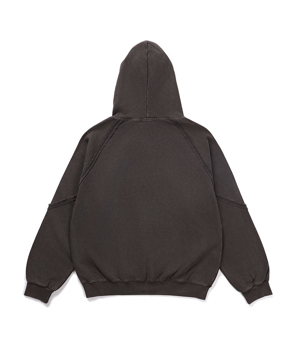 【GAKKAI UNIONS】Odyssey Pigment Hoodie MUSINSA | GAKKAI UNIONS Out Cut Raglan Pigment Hoodie Brown