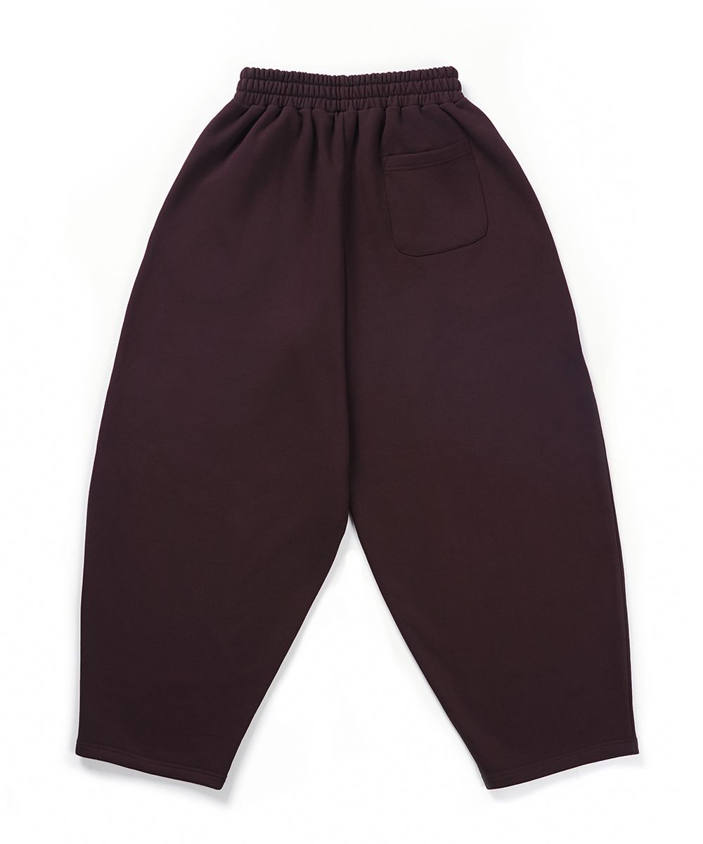 MUSINSA | GAKKAI UNIONS Double Posta Balloon Pants Burgundy
