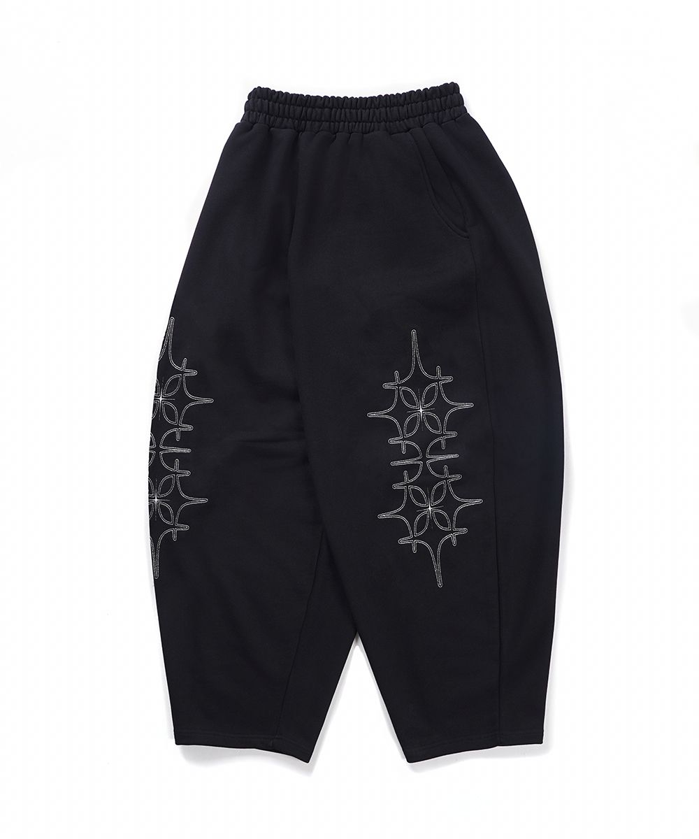 [ PUNCHLINE]★25SS★韓国人気★WORKS POCKET BALLOON PANTS MUSINSA公式 | GAKKAI UNIONS Double Posta Balloon Pants Black