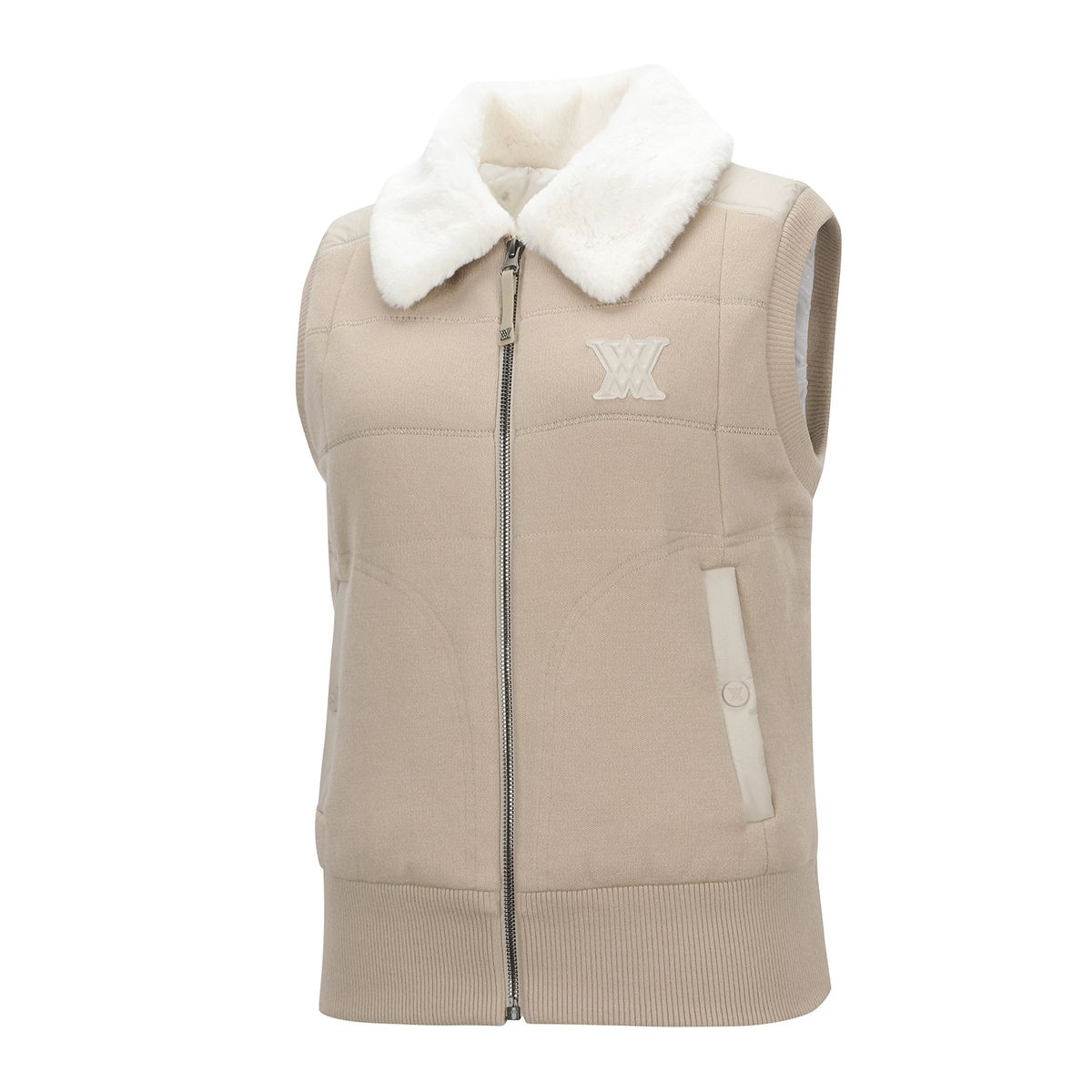 어뉴골프(ANEW GOLF) W FAKE FUR COLLAR HYBRID DOWN VT_LE