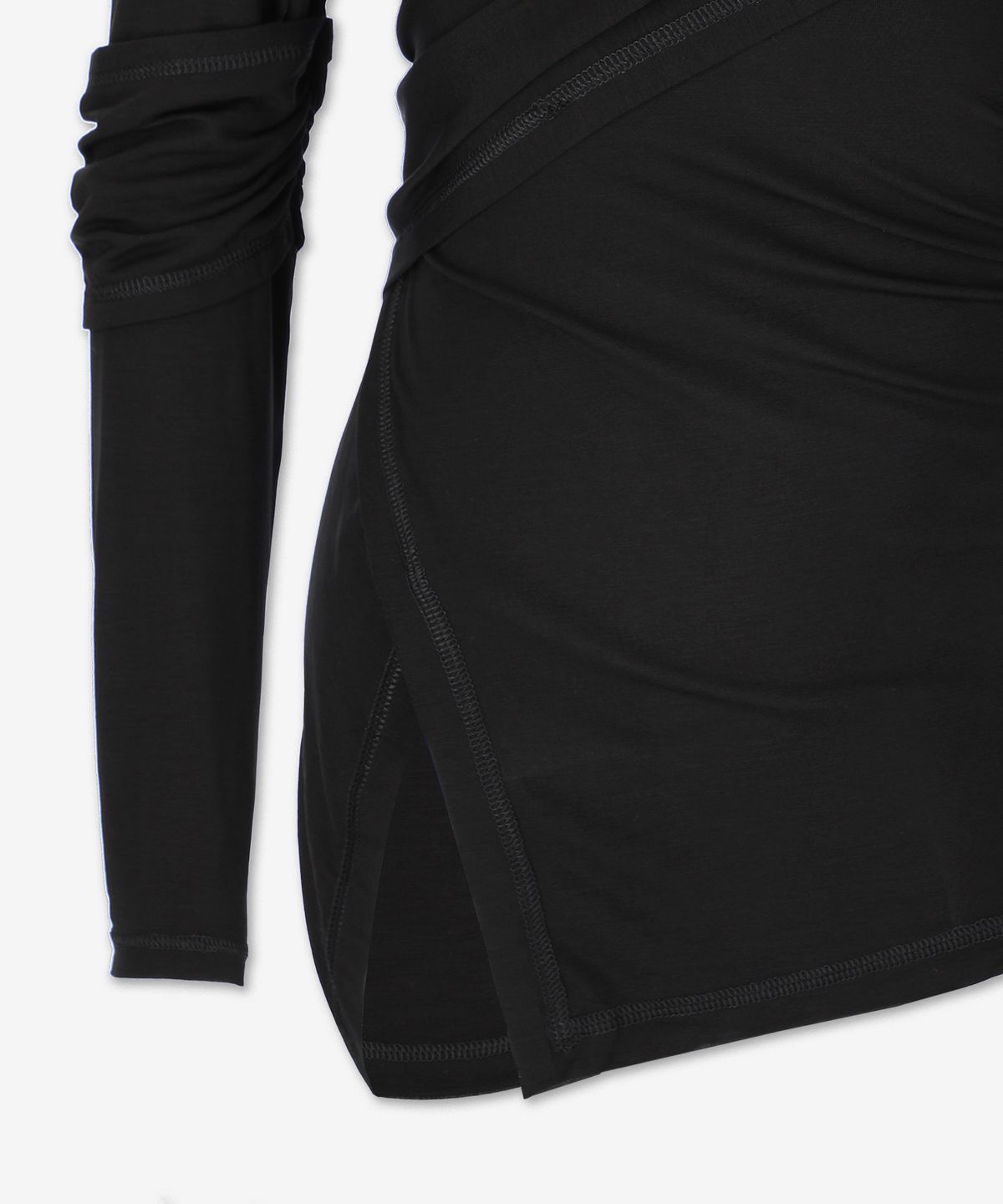 헬무트 랭(HELMUT LANG) 프로텍션 탑 티셔츠 - 블랙 / O07HW501001