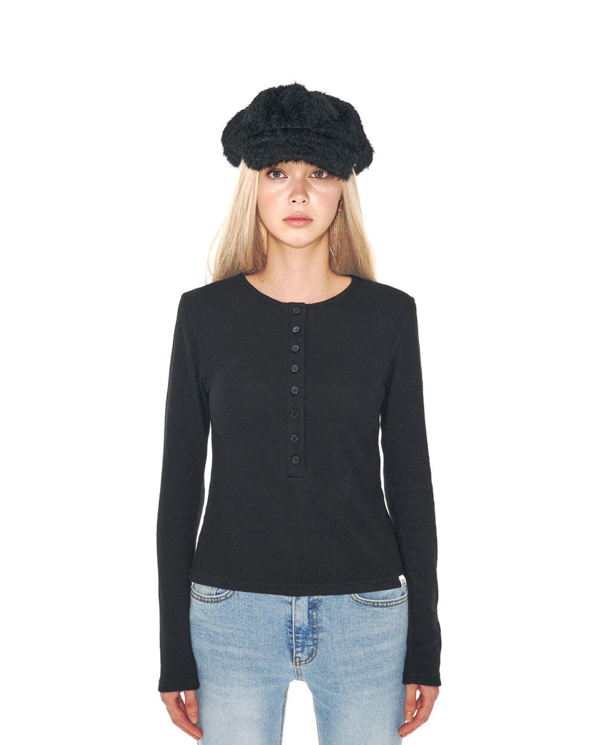 이투둘(222) TOP 016 (BLACK)