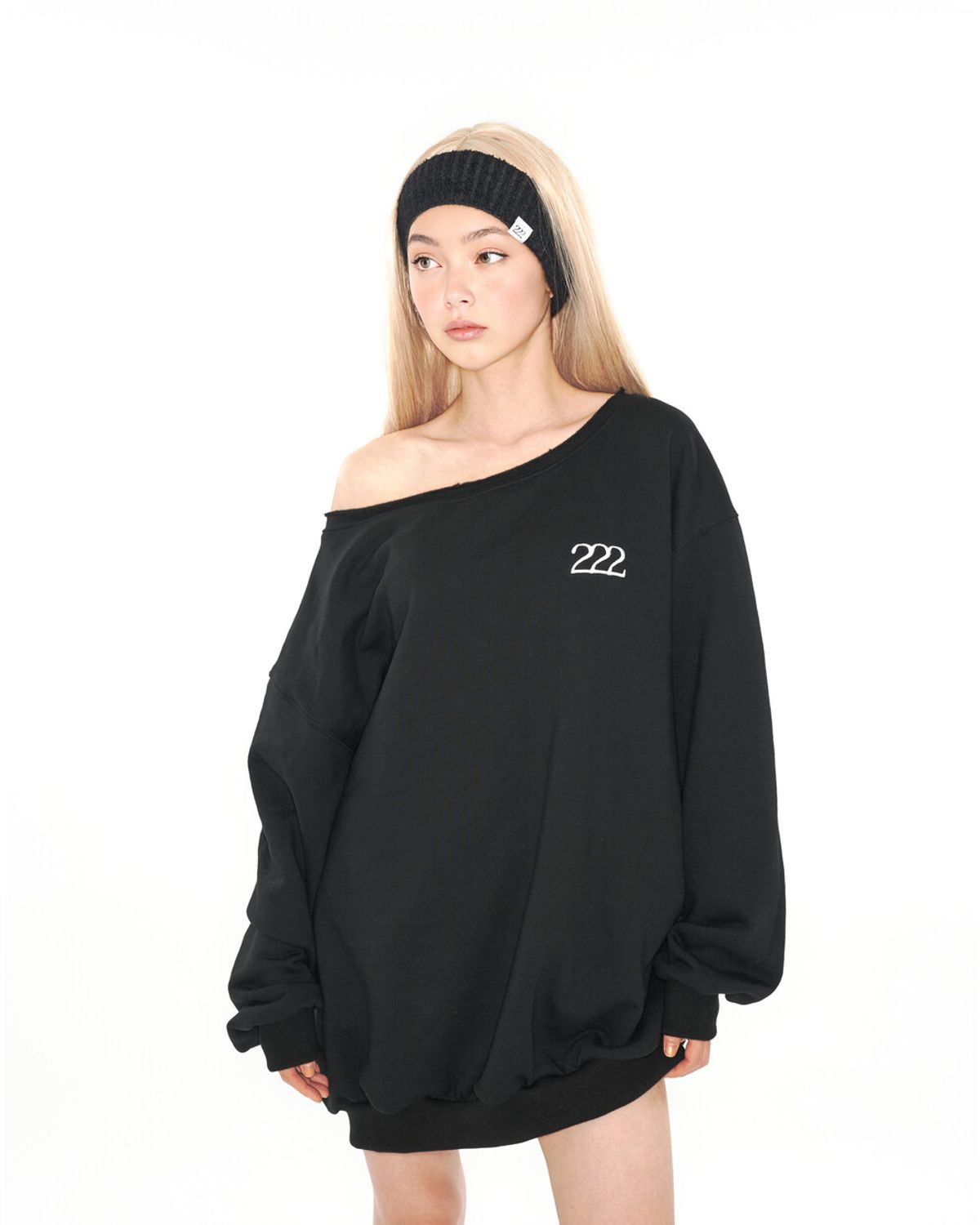 이투둘(222) HAIRBAND 001(BLACK)
